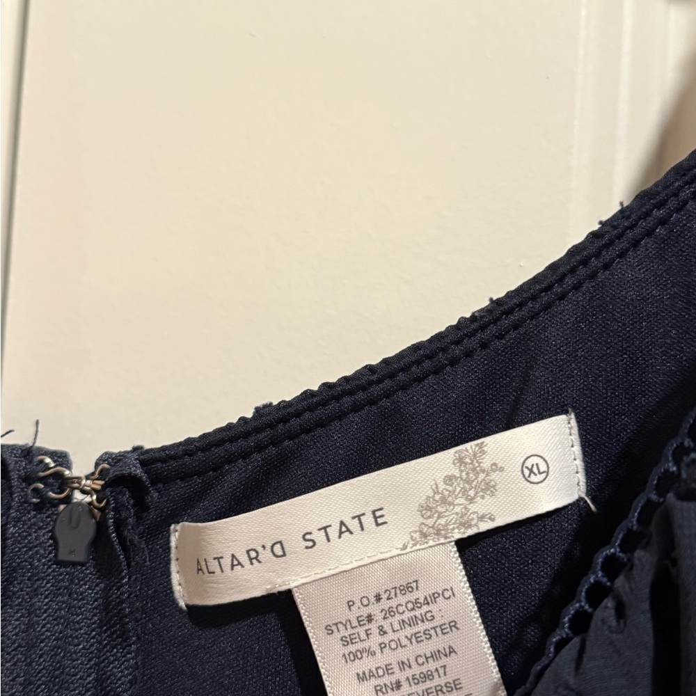 Altar'd State Deep Blue Dress - Picture 4 of 5